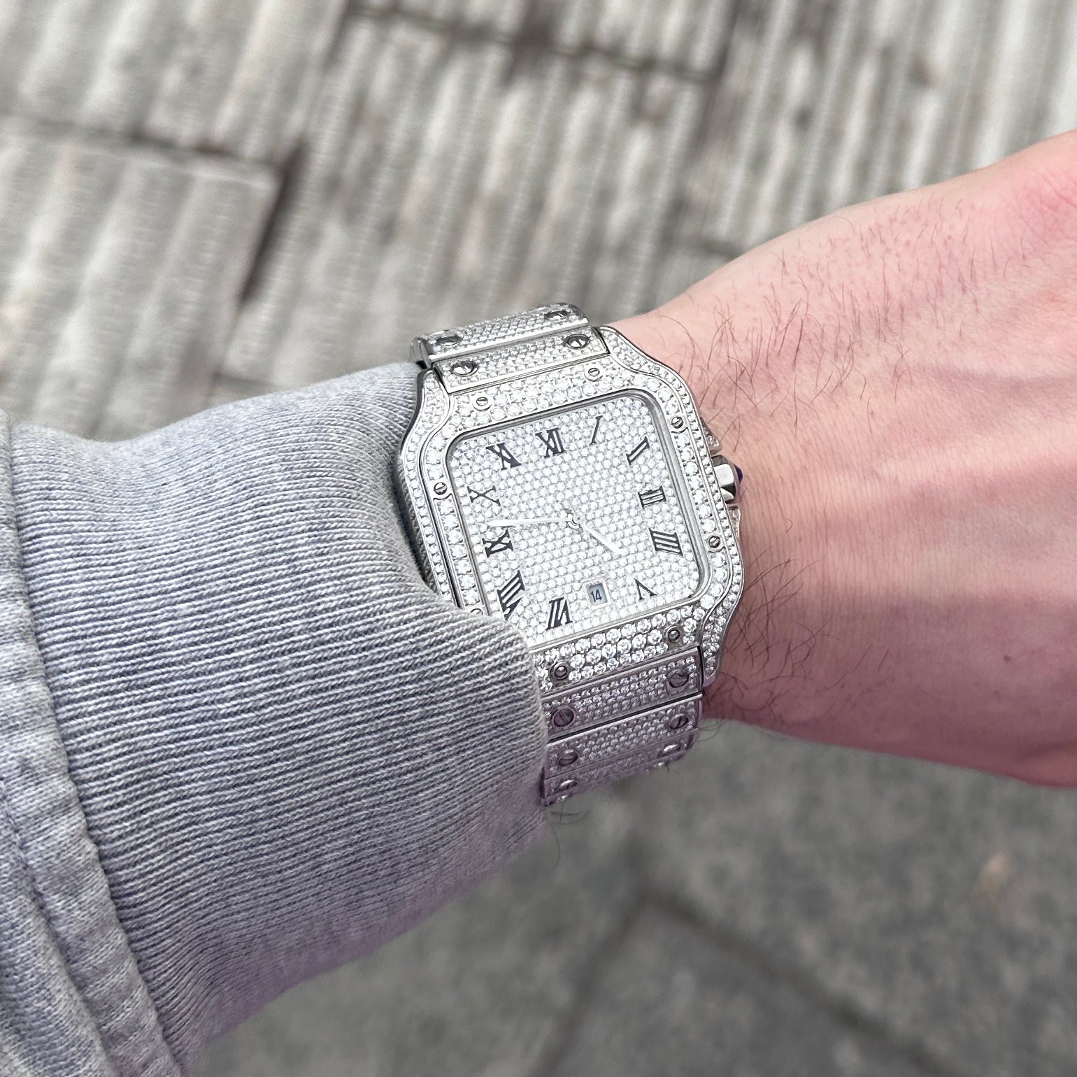 Iced Royal Saints Watch