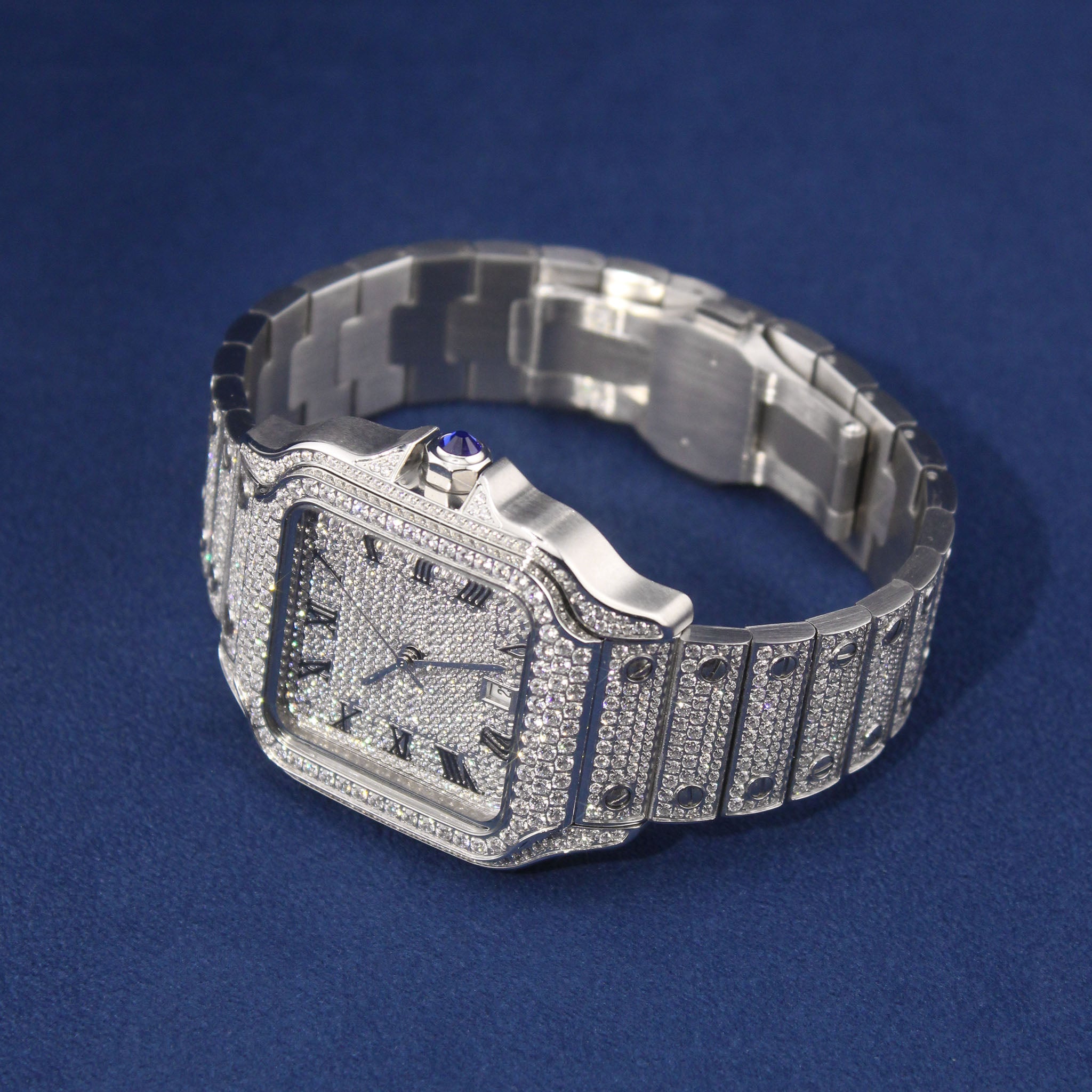 Iced Royal Saints Watch