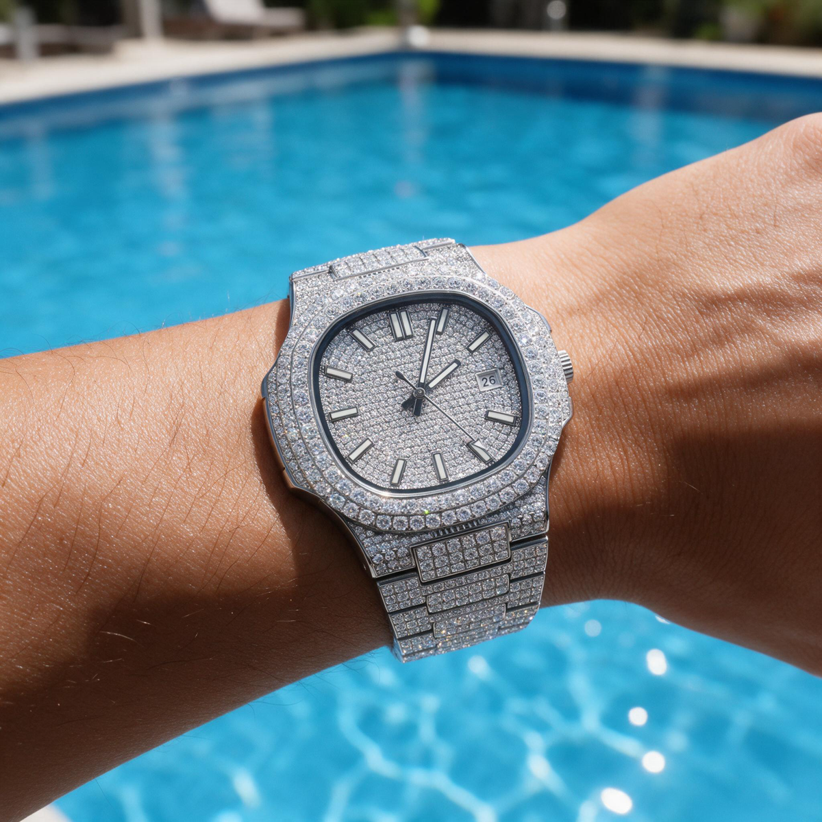 Iced Monarque Watch
