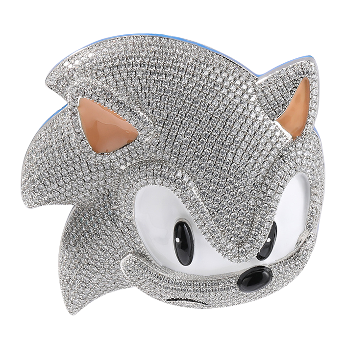Custom Big Luminous Hedgehog Pendant